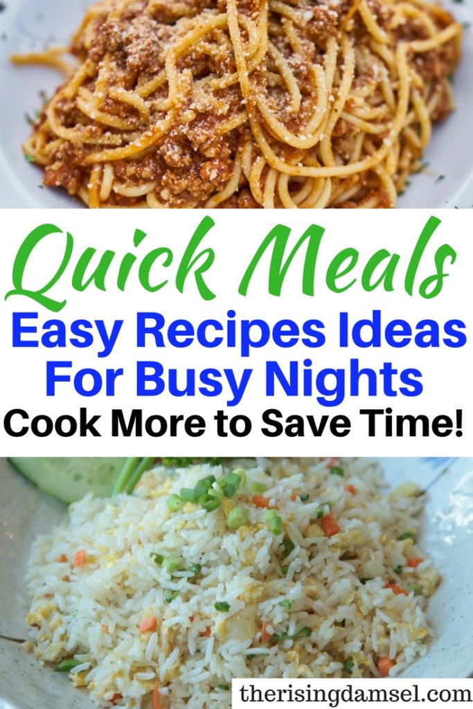 Easy Meal Prep Recipe Ideas for Busy Work Nights – The Rising Damsel